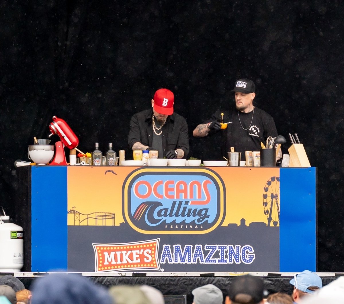 Oceans Calling Cooking demo at Oceans Calling