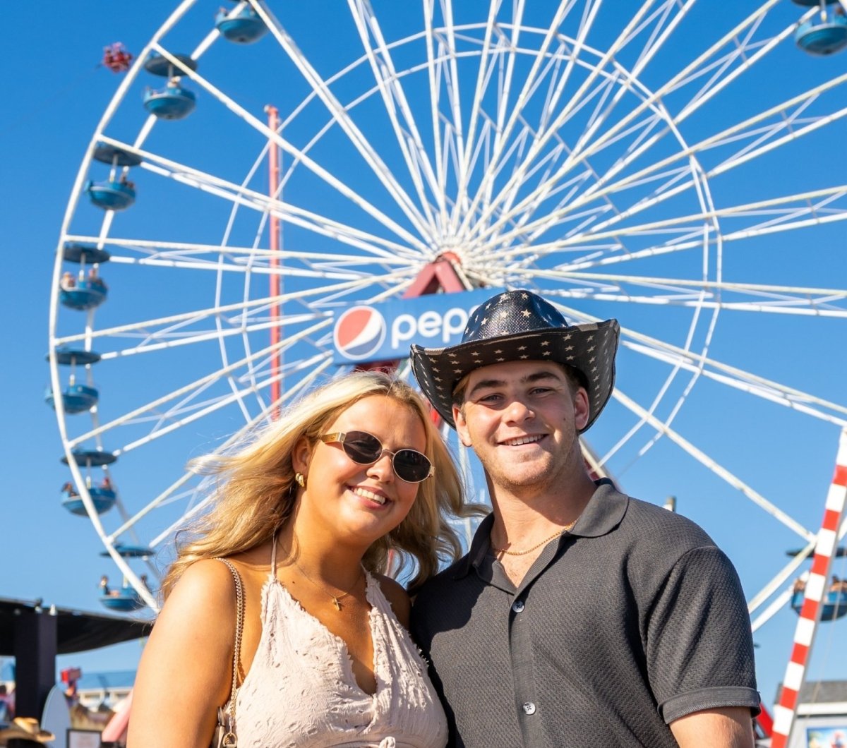 Country Calling Festival goers at Country Calling